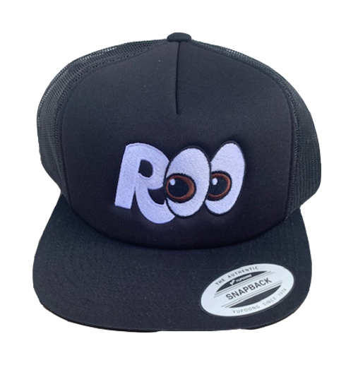 R👀 Trucker Hat🧢 - Black