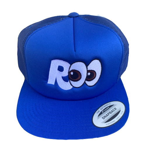 R👀 Trucker Hat🧢 - Blue