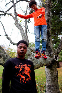 Long-sleeved T-Shirt - "Waiting on the World to Change"