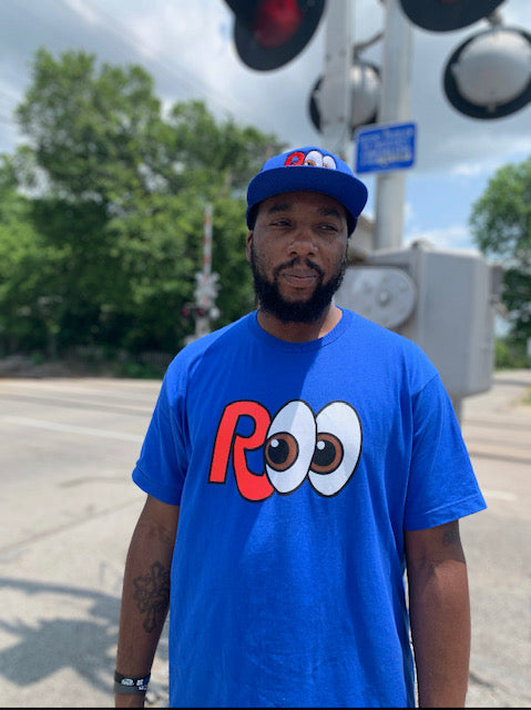 The Original Big R👀 T-shirt - Blue/Red