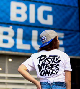 OG RucciL👀K T-shirt "Positive Vibes Only" -White/Black