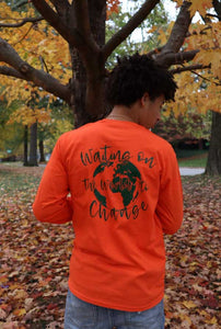 Long-sleeved T-Shirt - "Waiting on the World to Change"